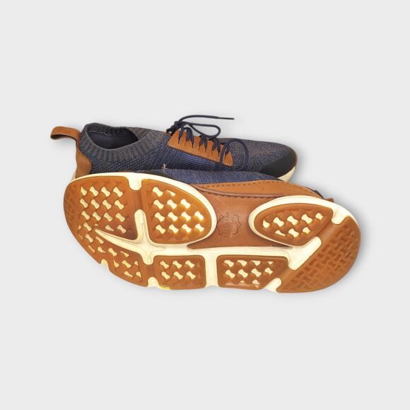 Mens Cole Haan Zerogrand All-Day Stitchlite Trainers Blue & Brown Sneakers 11M - Picture 8 of 11